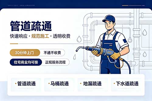 新民管道疏通