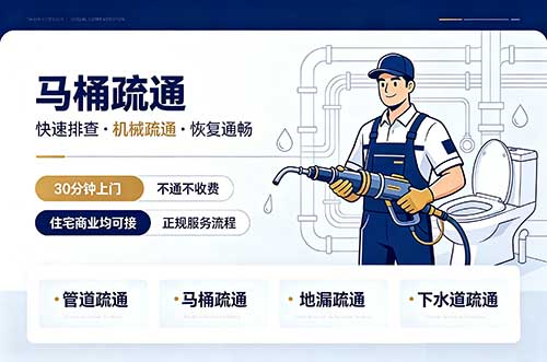 新民马桶疏通