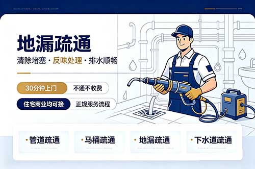 新民地漏疏通