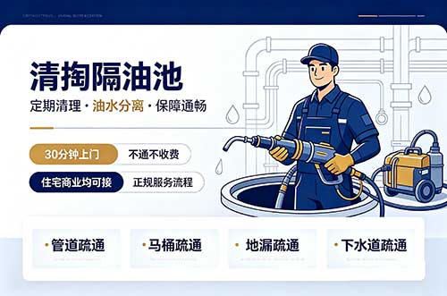 新民清掏隔油池
